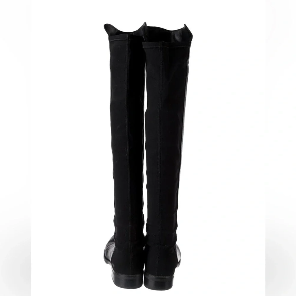 Stuart Weitzman 5050 Boot Black Leather size 5 - Picture 5 of 8